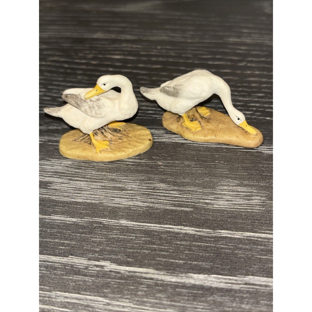 Dolfi Vintage‎ Mini Hand Painted Ducks Lot 2